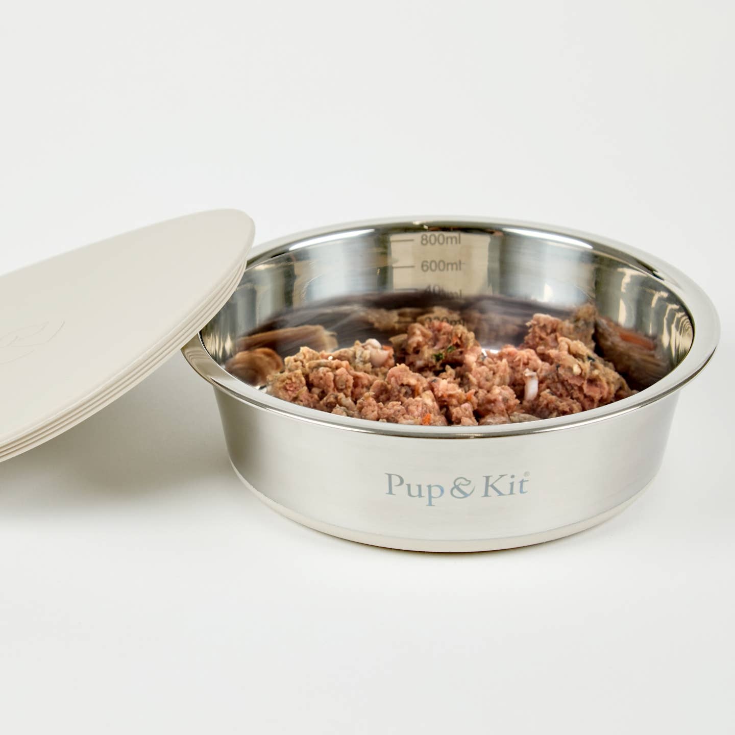 Lid-it Pet Bowl with Stay-Fresh Lid