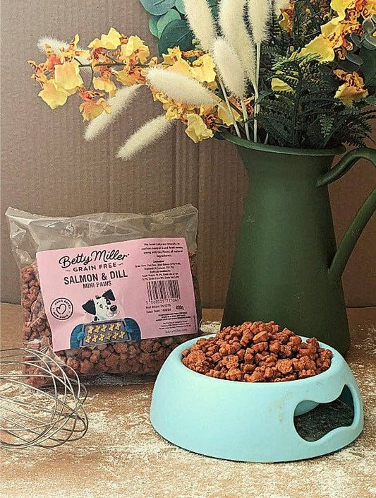 Betty Miller Grain-Free Salmon & Dill Mini-Paws