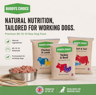 Buddy's Choice 80/10/10 Raw Dog Food