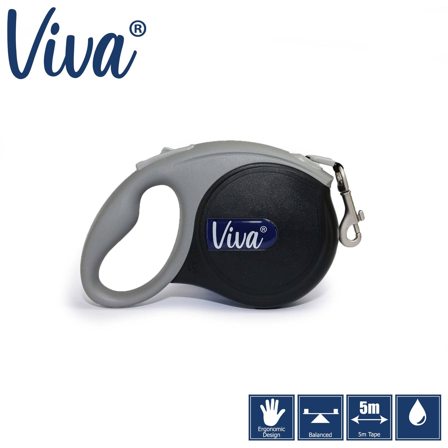Viva Retractable Lead MEDIUM. Up to 30kg