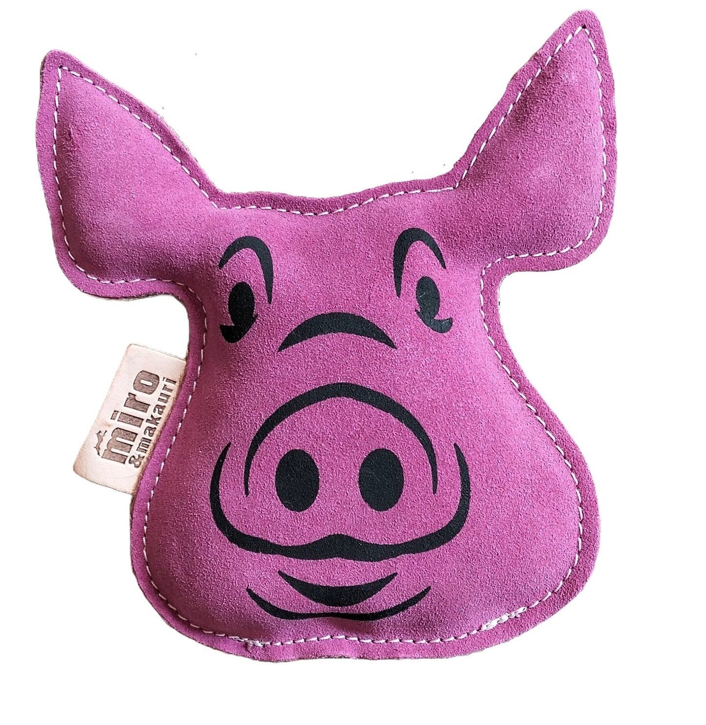 Patrick Pig Eco Leather Dog Toy