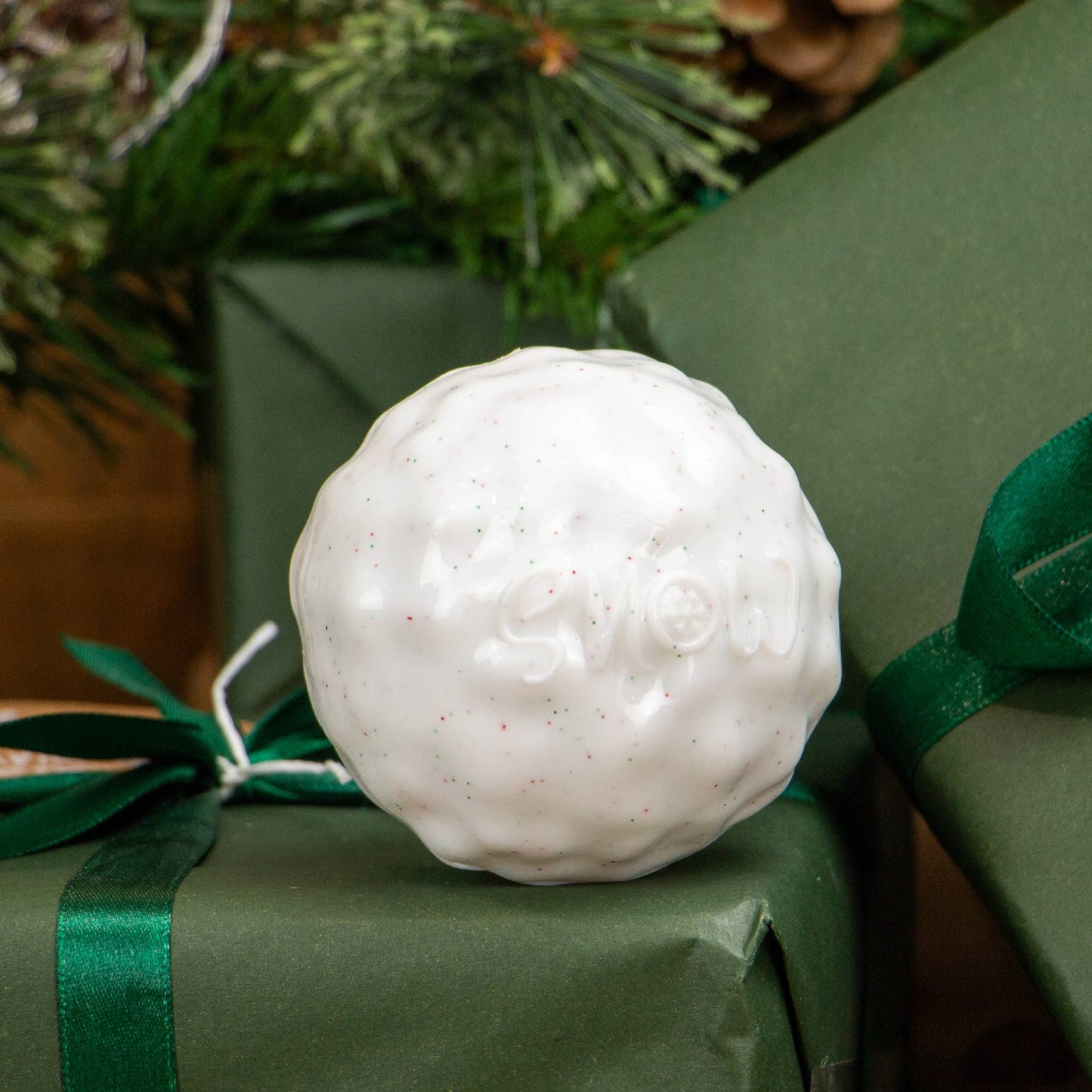 Christmas Bouncy Snowball.