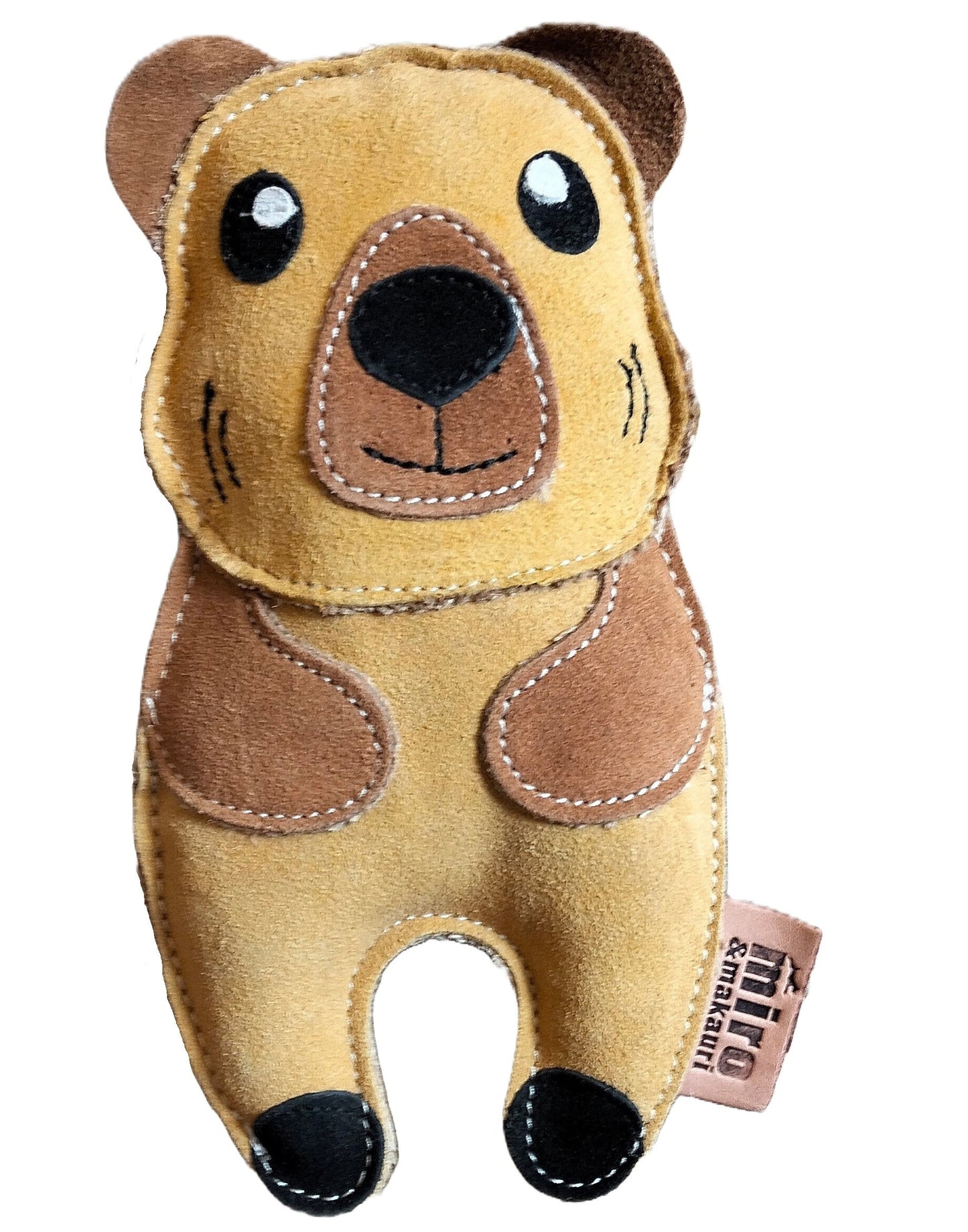 Carlos Capybara Eco Leather Dog Toy